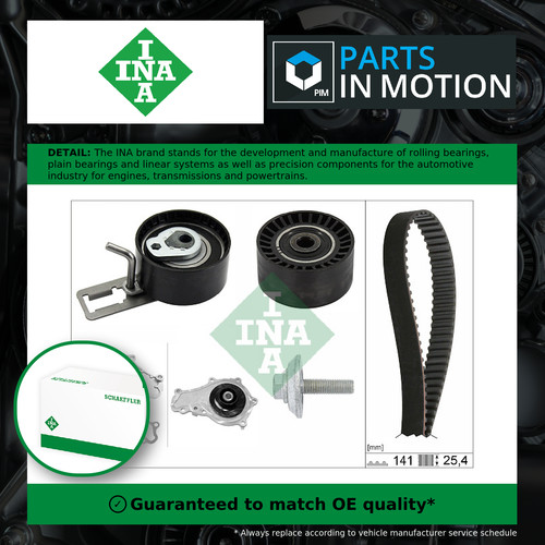 Timing belt water - belt, kit