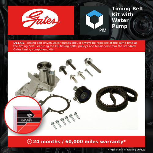 Timing belt water pump - timing,