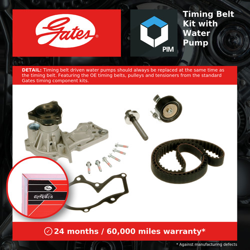 Timing belt water pump - pump, kit