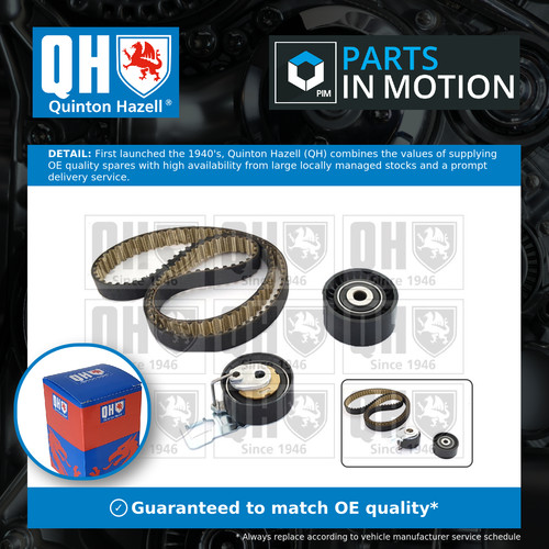 Timing belt kit - belt, ford