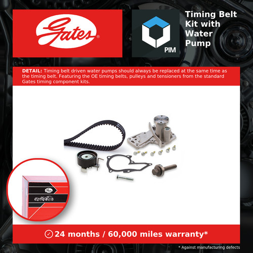 Timing belt water pump kit - &,