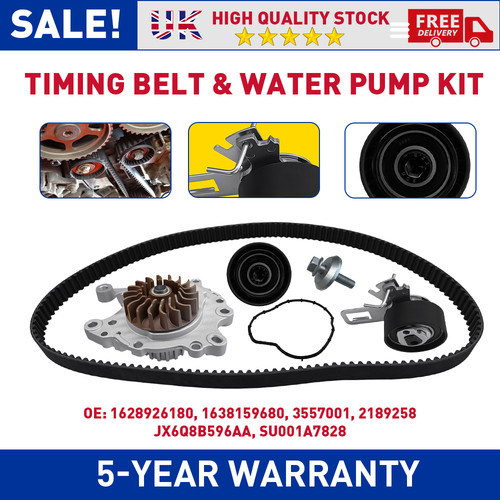 Timing belt water - belt, pump