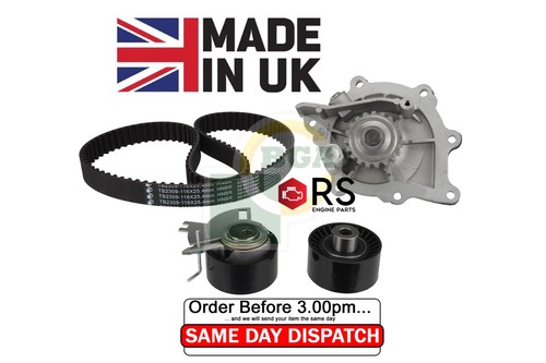 Water pump timing belt kit - timing, fit