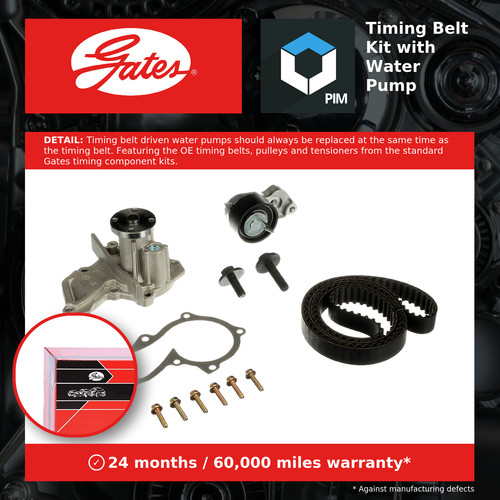 Timing belt water - pump, kit