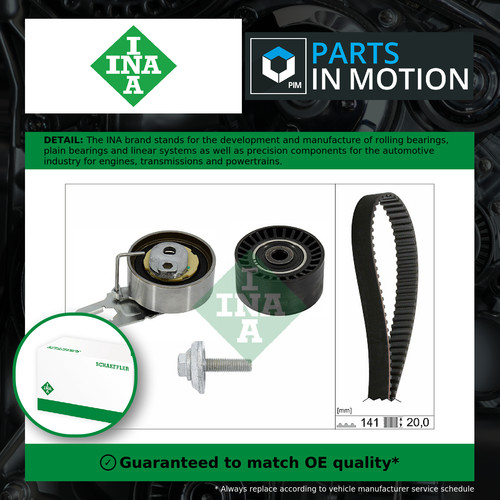 Timing belt kit fits - kit, ford