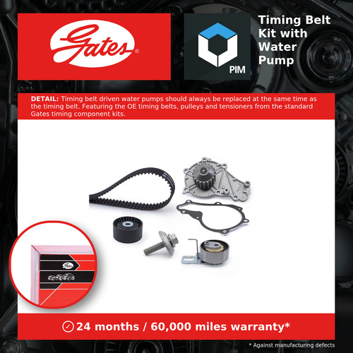 Timing belt water pump kit - timing,