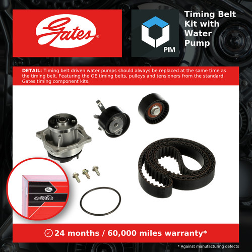 Timing belt water pump - timing,